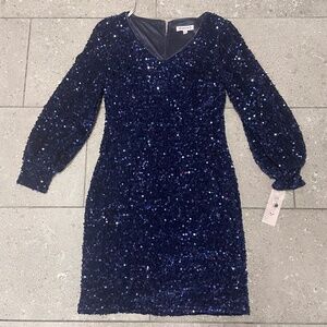 $220 Nanette Lepore Sequins Dress Sparkling Size 4 Women’s